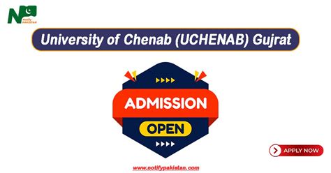 University of Chenab UCHENAB Gujrat Admission 2024 Online Apply For BS/MS Degree Programs ...