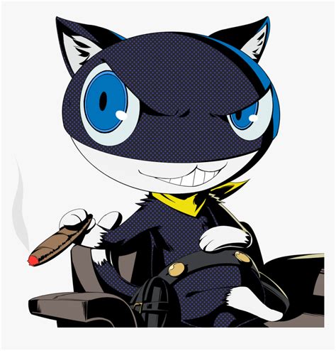 Persona 5 Morgana Png, Transparent Png - kindpng