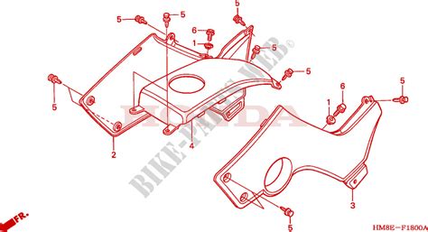 Honda Recon Parts List