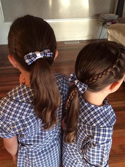 #schoolpride www.schoolprideaccessories.com.au | Hairstyles for school ...