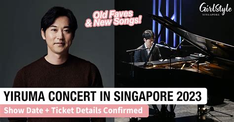 Yiruma Concert In Singapore In 2023