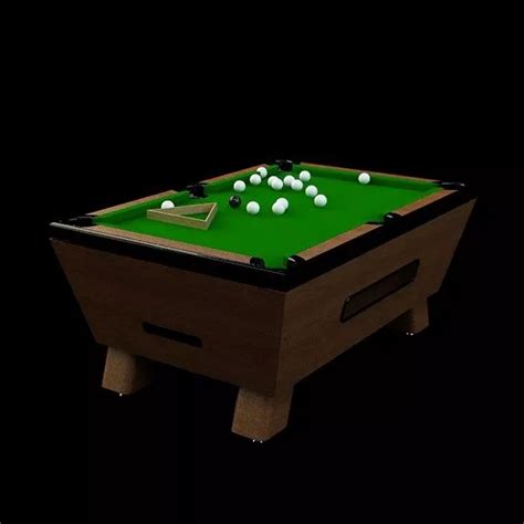 Classic Sport Billiards Table Free 3d Model - .Max, .Vray - Open3dModel