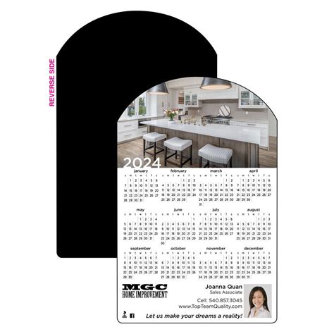 2023 Year-at-a-Glance Calendar Magnets | Magnets USA® - Magnetic Calendars