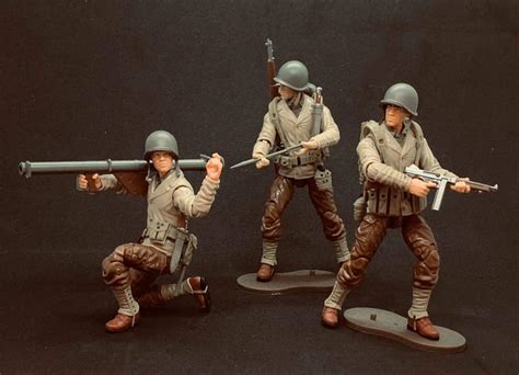 Marauder Task Force WWII 1:18 Scale 4 Inch Action Figures Available at NJCC - HissTank.com