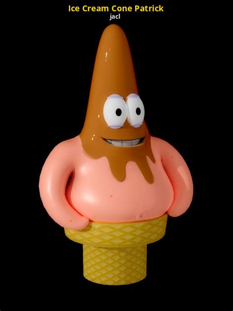 Ice Cream Cone Patrick [SpongeBob: Battle for Bikini Bottom ...