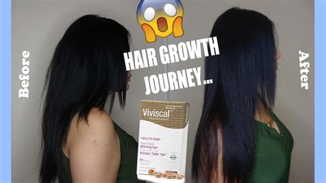 2 Month Viviscal Hair Growth Before & After - YouTube