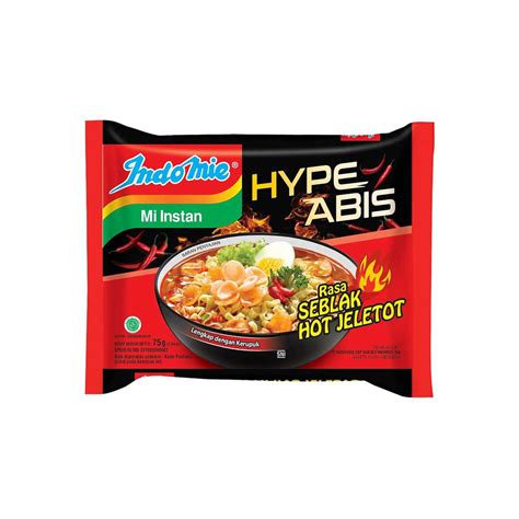 Jual NEW! INDOMIE SEBLAK HOT JELETOT / MIE INSTANT KUAH PEDAS / HYPE ABIS / MI INSTAN | Shopee ...