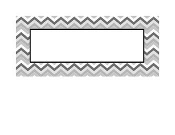 Chevron Sign Pack 1 by Ally Alexsonshk | Teachers Pay Teachers