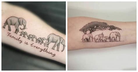 20 best motherhood elephant family tattoo ideas for women - Tuko.co.ke