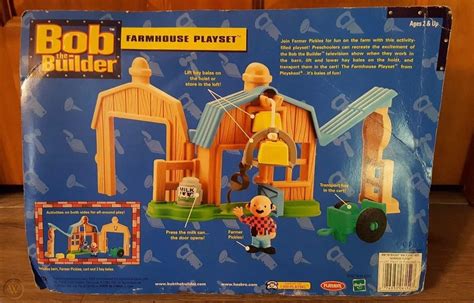 NEW 2001 Bob the Builder Farmhouse Playset Hasbro Playskool 6152/6046 | #1897753568