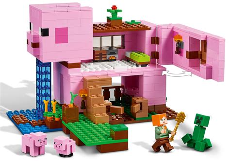 LEGO 21170 The Pig House – Minecraft – BrickBuilder Australia LEGO SHOP