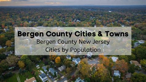 Bergen County Cities & Towns 🗺️ | Explore Bergen County New Jersey ...