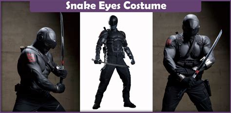 Snake Eyes Costume - A DIY Guide - Cosplay Savvy