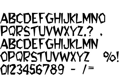 Flintstone font free download