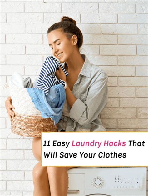 11 Genius Laundry Hacks That'll Save Your Clothes | Laundry hacks ...