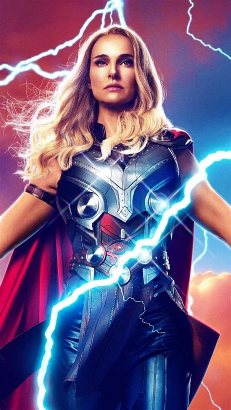 Download jane foster, thor: love and thunder, 2022 movie 1080x1920 ...