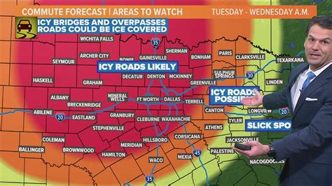 Winter Storm Warning: A look at driving conditions in North Texas this ...