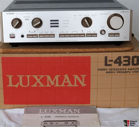 Luxman L-430 Integrated Amplifier Photo #1038795 - US Audio Mart