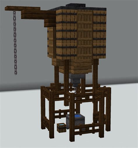 Minecraft Medieval Water Tower