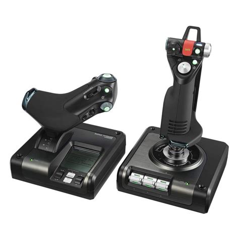 Logitech G Saitek X52 Pro Flight Control System Controlador Simulador de Vuelo | PcComponentes.com