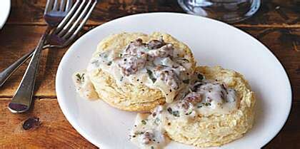 Alabama Cat Head Biscuits with Sausage Gravy Recipe | MyRecipes