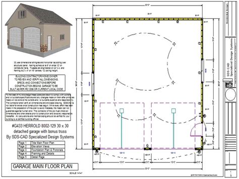 30 X 30 Garage Plans 30 X 30 Garage Kits, detached building plans - Mexzhouse.com