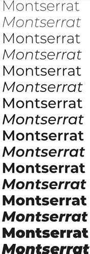 Google Fonts Montserrat - truezload