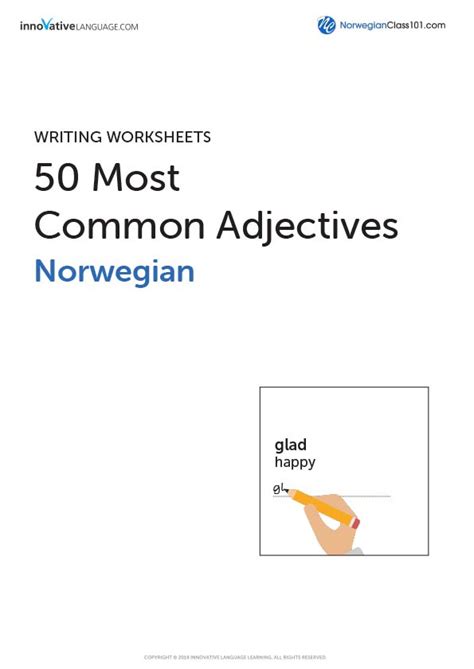 16+ Norwegian Worksheets for Beginners PDF Printables