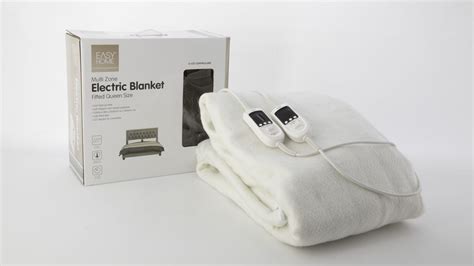 Aldi Easy Home Multi Zone Electric Blanket Fitted Queen Size IA1849 ...