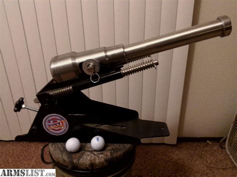 ARMSLIST - For Sale: golf ball cannon/blackpowder