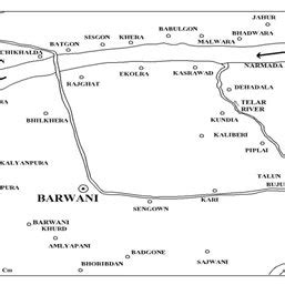 Location map of Barwani study area. Madhya Pradesh, India | Download Scientific Diagram