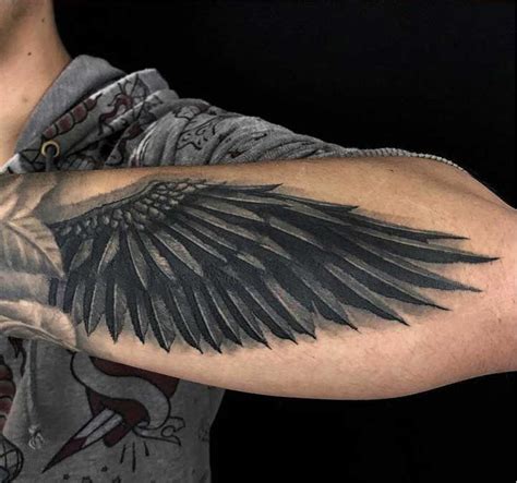 Pin by aleksandra karp on ♡Art ♡ | Wings tattoo, Wing tattoo arm, Forearm sleeve tattoos