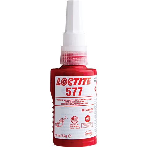 Loctite 577 Pipe Sealant, Fast Cure, Medium Strength, 50ml 2068186 ...