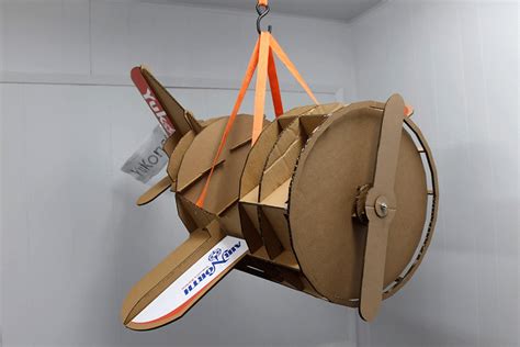 Cardboard Airplane - From 3D Model to Parade Costume: 6 Steps (with Pictures) | Cardboard ...