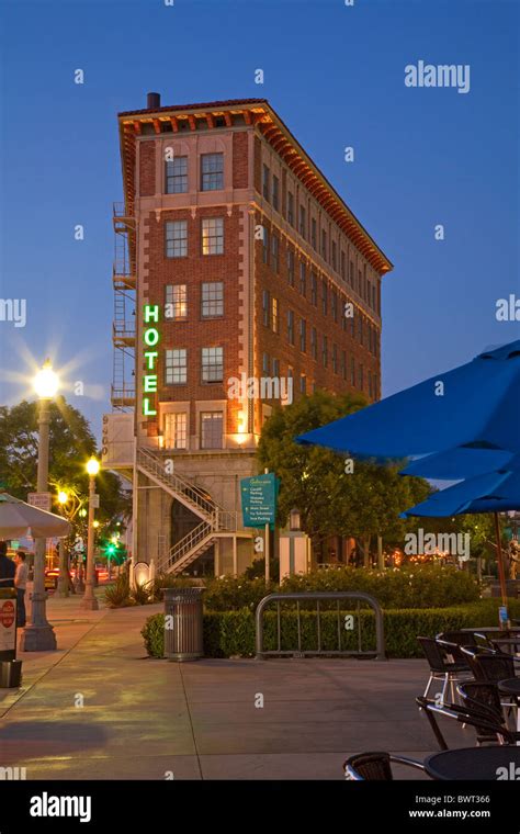 Culver Hotel in downtown Culver City, Culver Blvd, Los Angeles, California, USA Stock Photo - Alamy