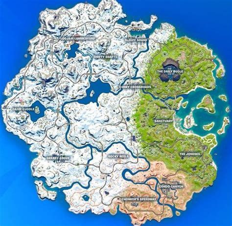 Fortnite: los puntos más interesantes del nuevo mapa del Capítulo 3 ...