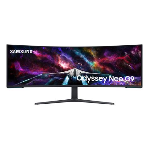 SAMSUNG 57" Odyssey Neo G9 Series Dual 4K UHD 1000R Curved Gaming ...