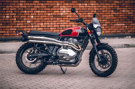 A Royal Enfield scrambler breaks cover, but you can't buy it - Adventure Rider