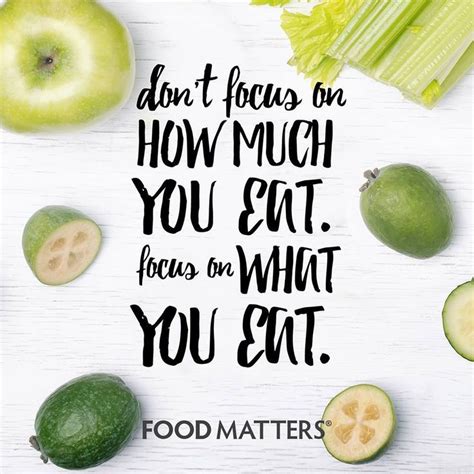 Image result for quotes about healthy food | Food matters, Healthy quotes, Healthy nutrition