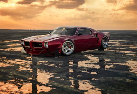 1970 Pontiac Firebird Trans Am Rendered as Mid-Engined Classic - autoevolution