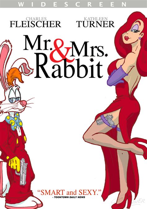 Roger and Jessica Rabbit as Mr. and Mrs. Smith by Christo-LHiver on DeviantArt