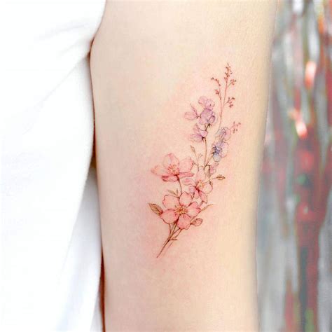 Top 57+ Best Sweet Pea Flower Tattoo Ideas - [2021 Inspiration Guide]