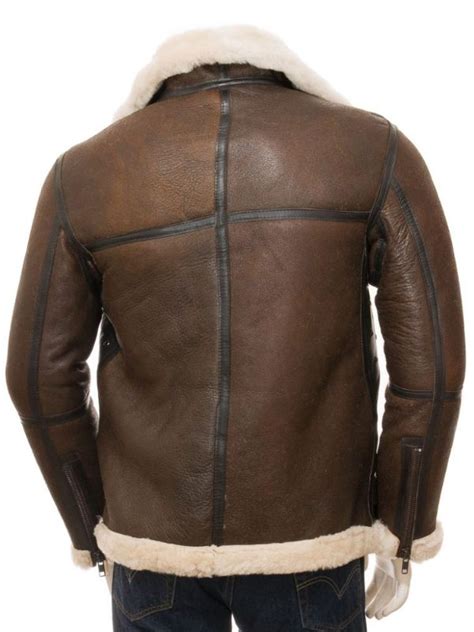 Herbert Sobel Band Brothers Shearling Leather Jacket - RockStar Jacket