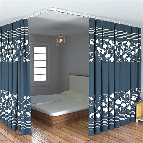 Curtain Track System, Ceiling Curtain Track, Room Divider Curtain, Diy ...