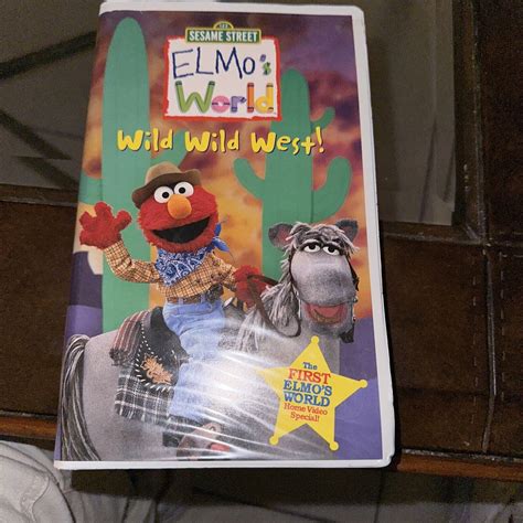 Elmo's World - Wild Wild West (VHS, 2001) | Grelly USA