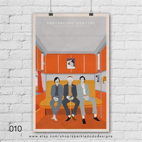 Wes Anderson Movie Art Print. Wes Anderson Poster. Pop Culture and ...