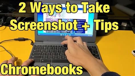 Chromebooks: How to Take Screenshot (2 Ways + Tips) - YouTube