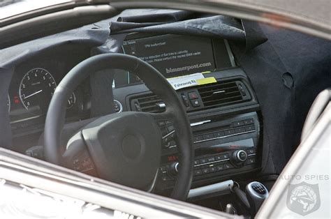 SPIED: BMW's F12 6-Series Interior Gets Spotted - AutoSpies Auto News