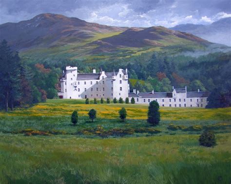 Blair Castle, Bing Images, Scotland, Golf Courses, Mountains, Natural Landmarks, Nature, Travel ...