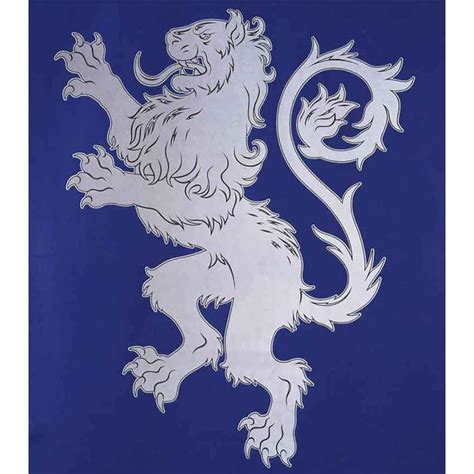 Heraldic Lion Medieval Banner | Etsy